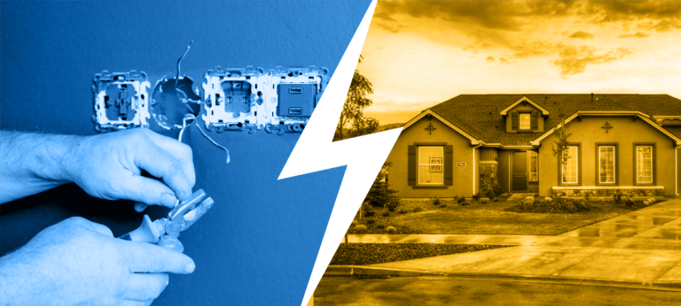 Residential electrical work image in San Diego
