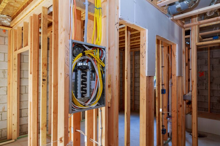 Construction and electrical upgrade work in Poway homes