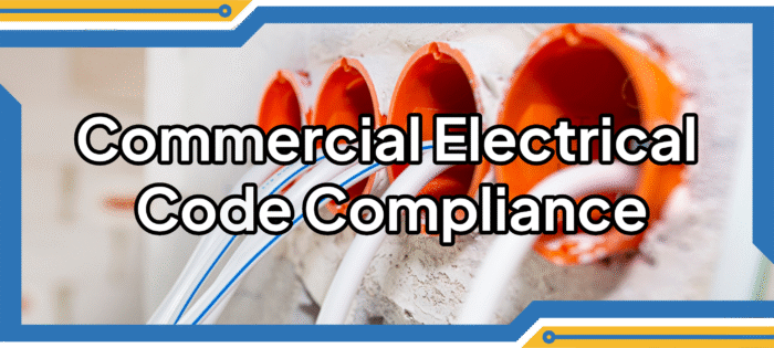 Commercial electrical wiring inside wall junction boxes for code compliance